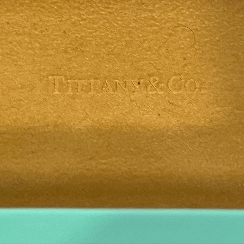 Tiffany & Co blue glasses hard case felt lining. - Picture 2 of 5